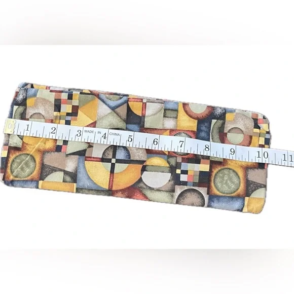 Larenda mosaic quilted purse shoulder bag lots of pockets handbag - Picture 3 of 9